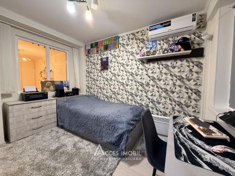 Botanica, str. Nikolai Zelinski, 3 camere + living! Euroreparație!: 4