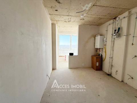 Bloc Nou! Ghidighici, str. Ștefan cel Mare, 2 camere + living! Varianta albă! Autonomă!: 3