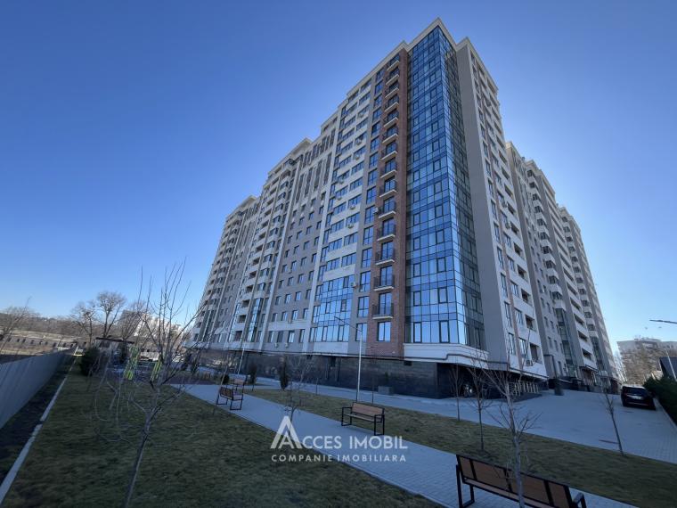 Exfactor! Buiucani, str. Vasile Lupu, 2 camere +  living. Variantă Albă!: 3