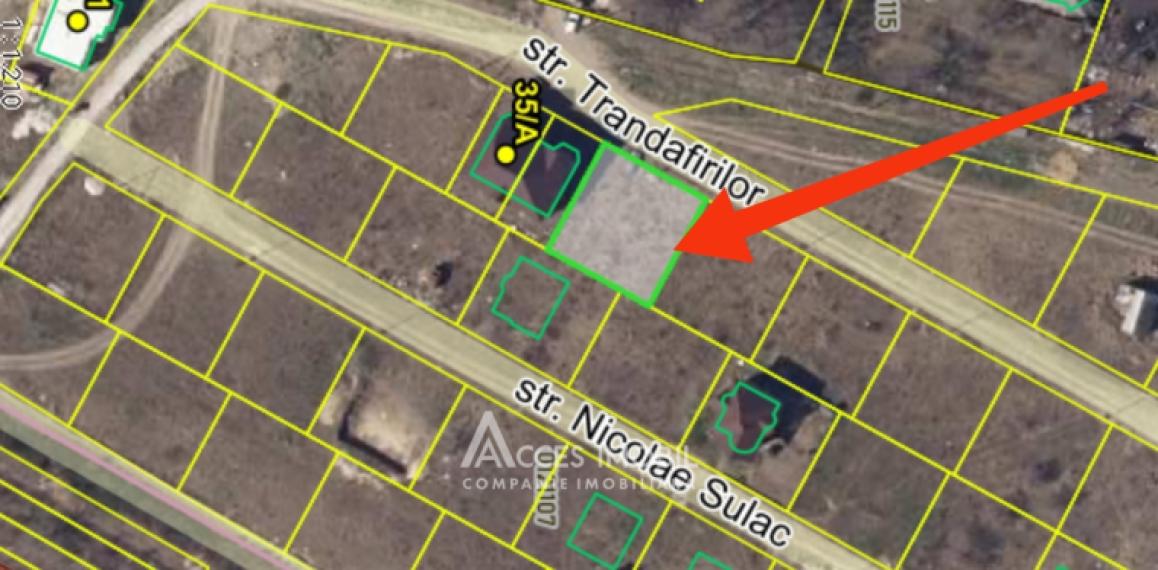 Teren pentru construcție 4 ari! Durlești, str. Trandafirilor!: 2