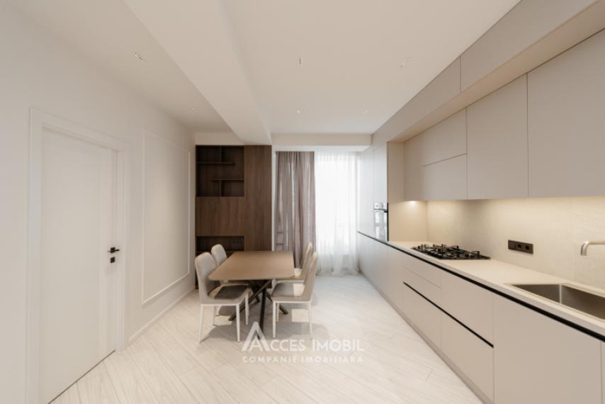 Bloc Nou! str. Cartușa, Durlești, 2 camere + living. Euroreparație!: 1