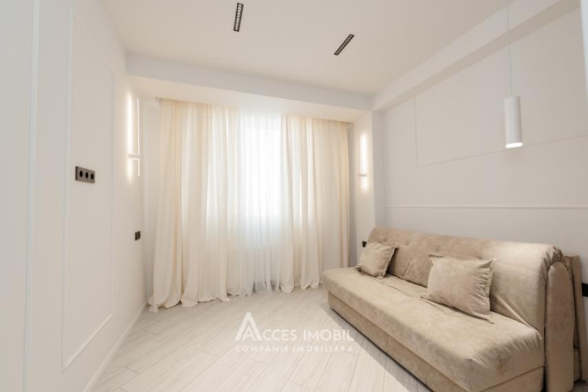 Bloc Nou! str. Cartușa, Durlești, 2 camere + living. Euroreparație!: 4