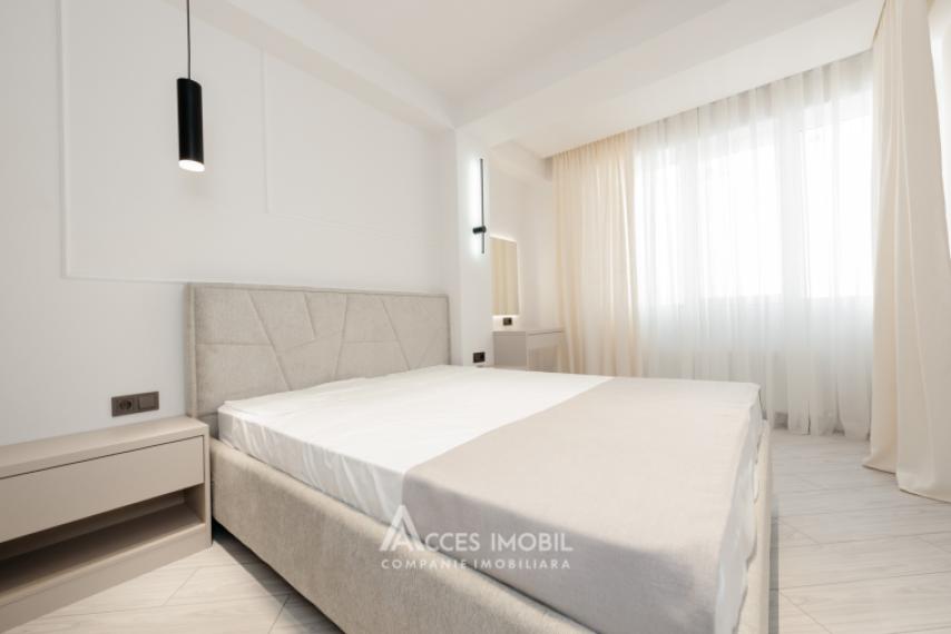 Bloc Nou! str. Cartușa, Durlești, 2 camere + living. Euroreparație!: 6