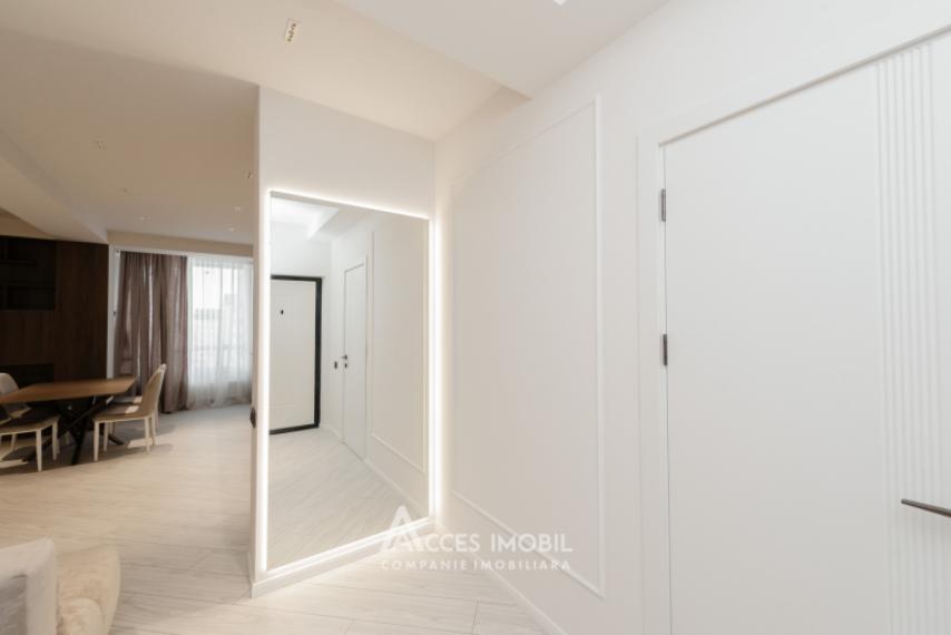 Bloc Nou! str. Cartușa, Durlești, 2 camere + living. Euroreparație!: 8