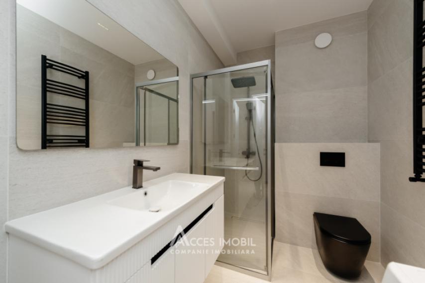 Bloc Nou! str. Cartușa, Durlești, 2 camere + living. Euroreparație!: 12