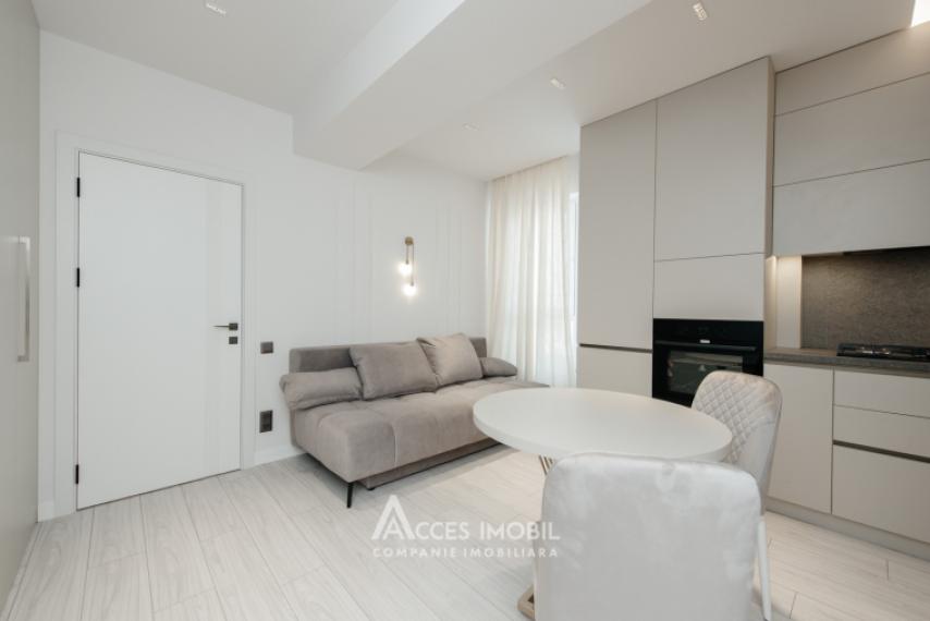 Estate Invest! Новострой! Дурлешты, ул. Яловень, 1 комнатa + гостиная. Евроремонт!: 4