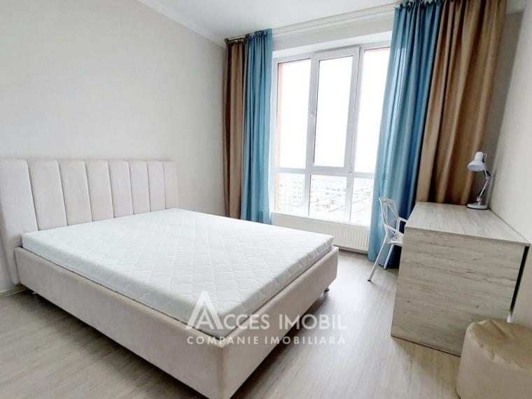 Chirie! Bloc Nou! Botanica, str. Grenoble, 2 camere + living! Euroreparație!: 4