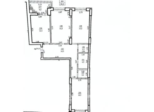 Exfactor! Buiucani, str. Ion Buzdugan, 3 camere + living. Variantă albă!: 2