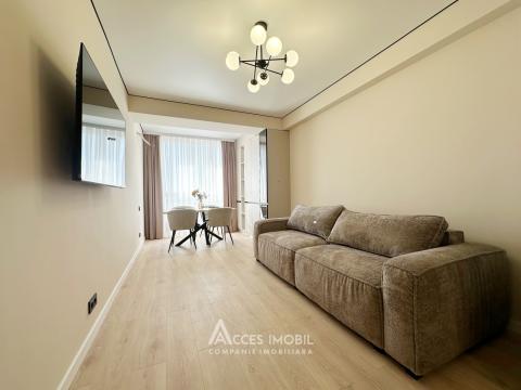 Estate Invest! Новострой! Дурлешты, ул. Яловень, 1 комнатa + гостиная. Евроремонт!: 3