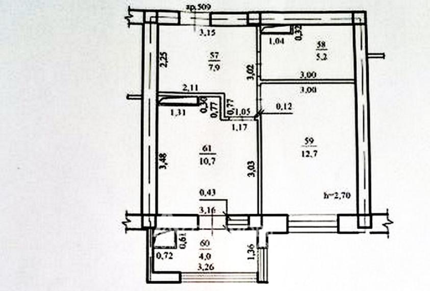 Astercon! Dumbrava, str. Durlești, 1 cameră + living. Variantă albă!: 2