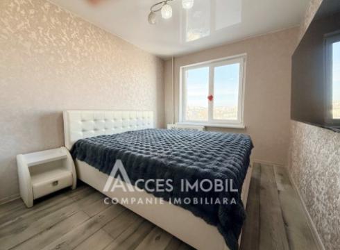 Botanica, bd. Dacia, 3 camere! Euroreparație! De Mijloc!: 2