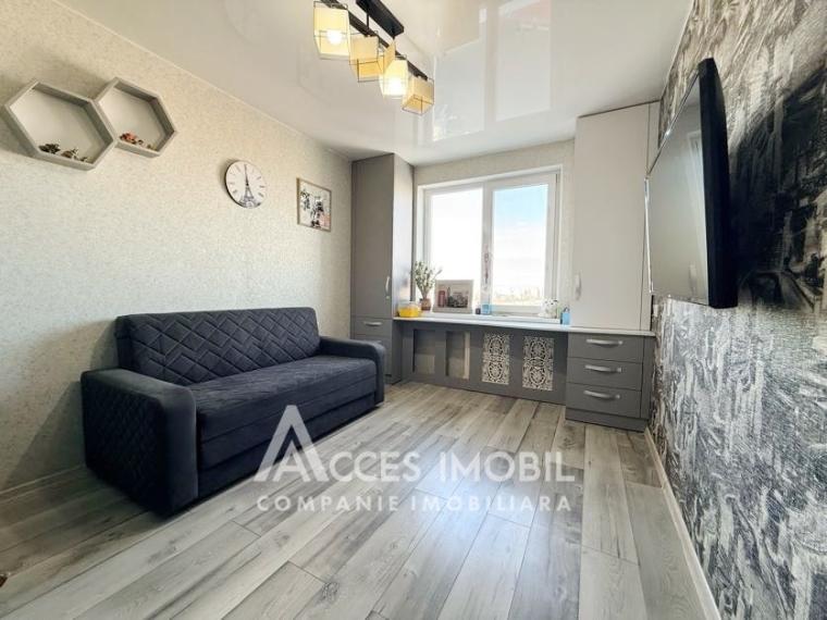 Botanica, bd. Dacia, 3 camere! Euroreparație! De Mijloc!: 4