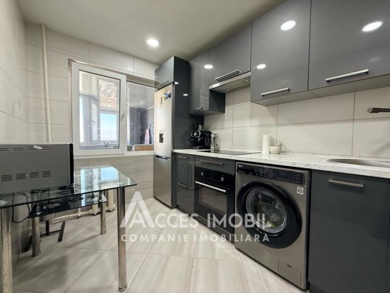 Botanica, bd. Dacia, 3 camere! Euroreparație! De Mijloc!: 6