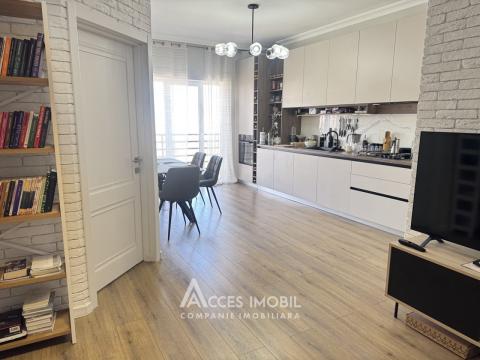 New Block! Centru, Avicena street, 1 room + living! Euro repair!: 2