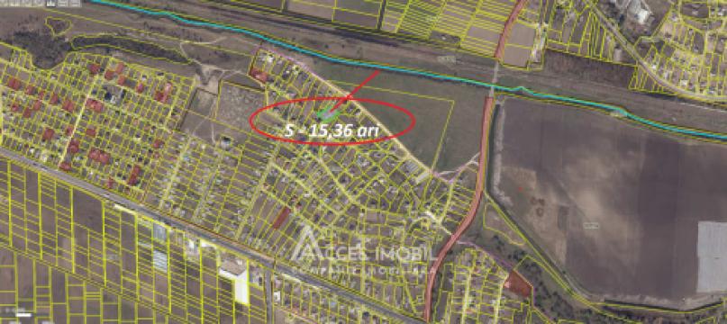 Teren pentru construcții 15 ari! Anenii Noi, sat. Chetrosu!: 5