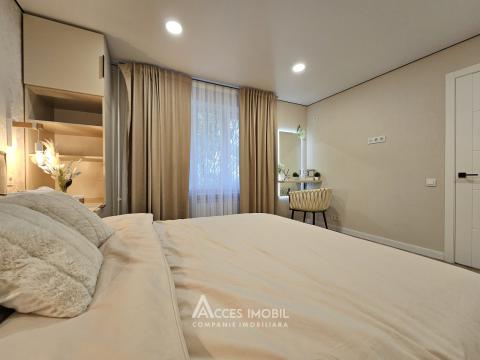 Chirie! Bloc Nou! Centru, str. Albișoara, 1 cameră + living. Reparație premium!: 2