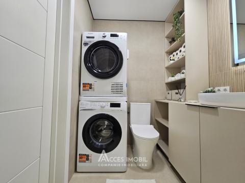 Chirie! Bloc Nou! Centru, str. Albișoara, 1 cameră + living. Reparație premium!: 18