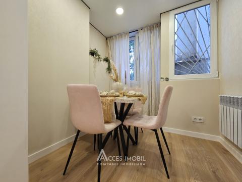 Chirie! Bloc Nou! Centru, str. Albișoara, 1 cameră + living. Reparație premium!: 9