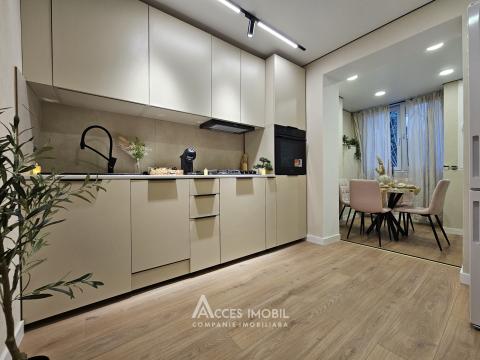 Chirie! Bloc Nou! Centru, str. Albișoara, 1 cameră + living. Reparație premium!: 5