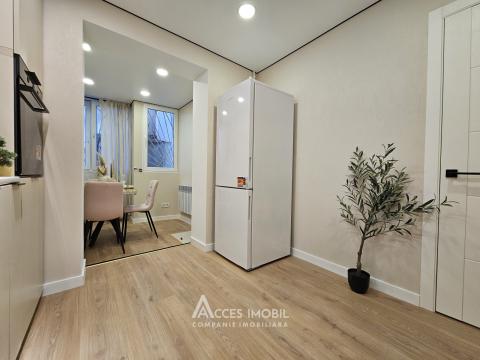 Chirie! Bloc Nou! Centru, str. Albișoara, 1 cameră + living. Reparație premium!: 8