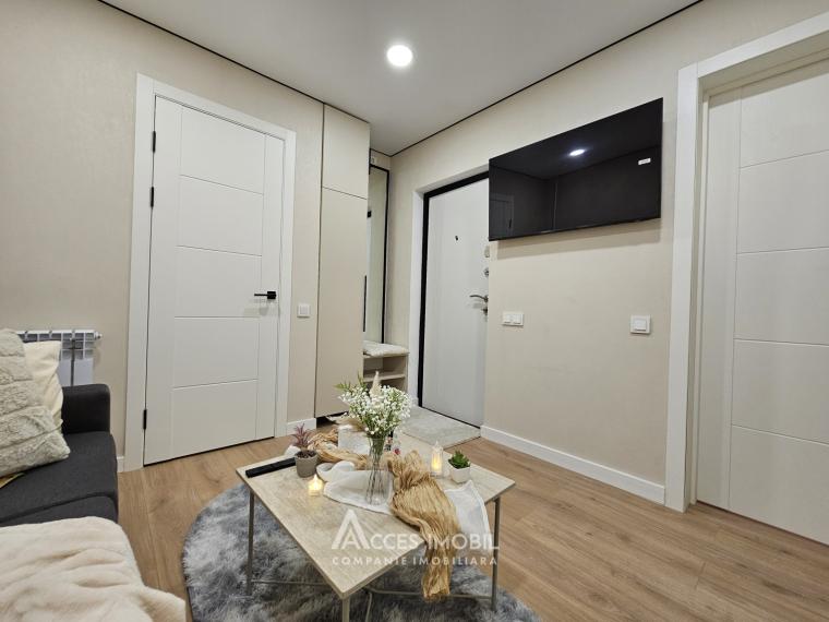 Chirie! Bloc Nou! Centru, str. Albișoara, 1 cameră + living. Reparație premium!: 12