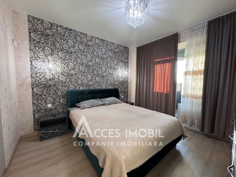 Chirie! Bloc Nou! Râșcani, str. Bogdan Voievod, 2 camere + living. Euroreparație!: 3