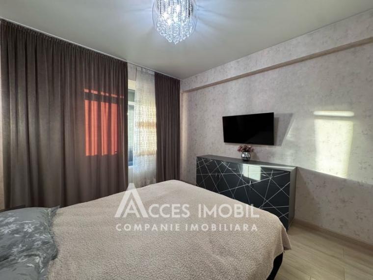 Chirie! Bloc Nou! Râșcani, str. Bogdan Voievod, 2 camere + living. Euroreparație!: 5