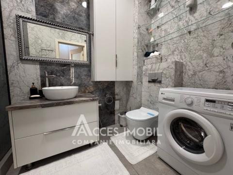 Chirie! Bloc Nou! Râșcani, str. Bogdan Voievod, 2 camere + living. Euroreparație!: 9