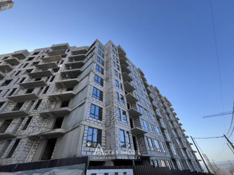 Poliprim-Grup! Дурлешты, ул.  Николае Димо, 2 комнаты + гостиная. Белый вариант!: 1