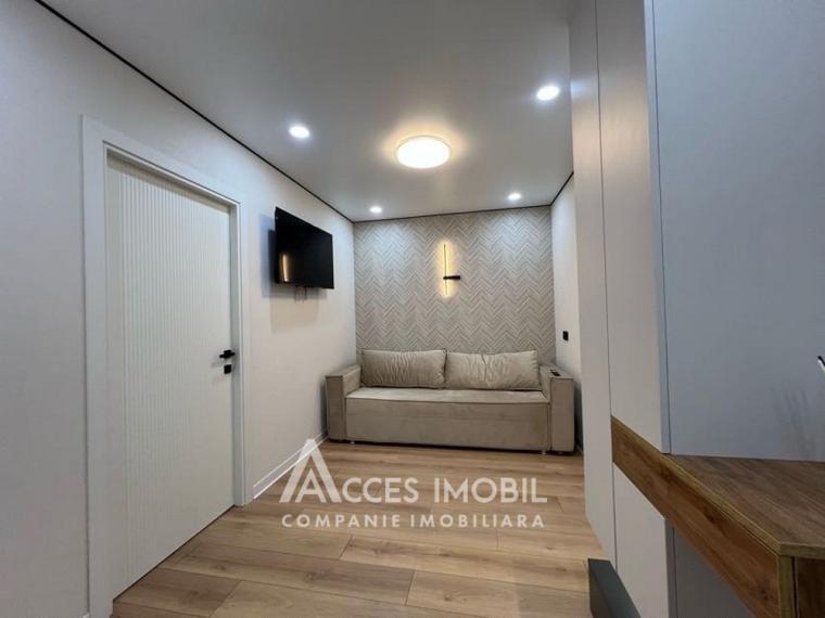 Râșcani, str. Miron Costin, 2 camere + living. Euroreparație! De mijloc!: 5