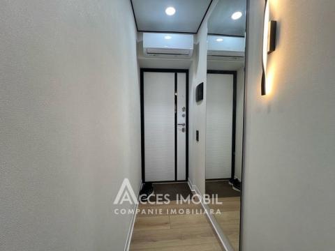 Râșcani, str. Miron Costin, 2 camere + living. Euroreparație! De mijloc!: 8