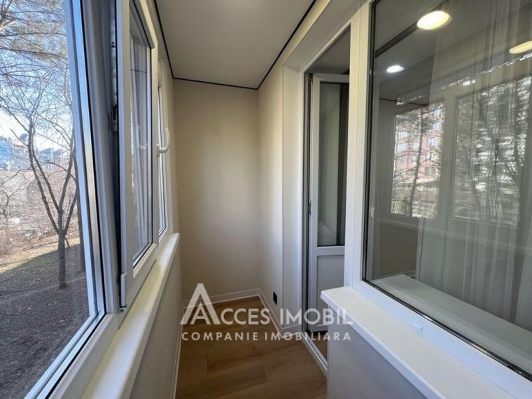 Râșcani, str. Miron Costin, 2 camere + living. Euroreparație! De mijloc!: 11