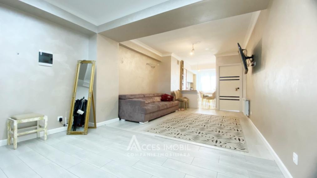 Premium-Tower! Centru, str. B. P. Hașdeu, 2 camere + living. Euroreparație!: 3