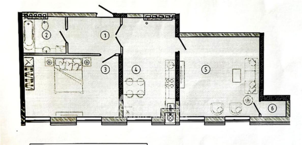 Bloc Nou! str. Independenței, Botanica, 2 camere + living! Variantă albă!: 1