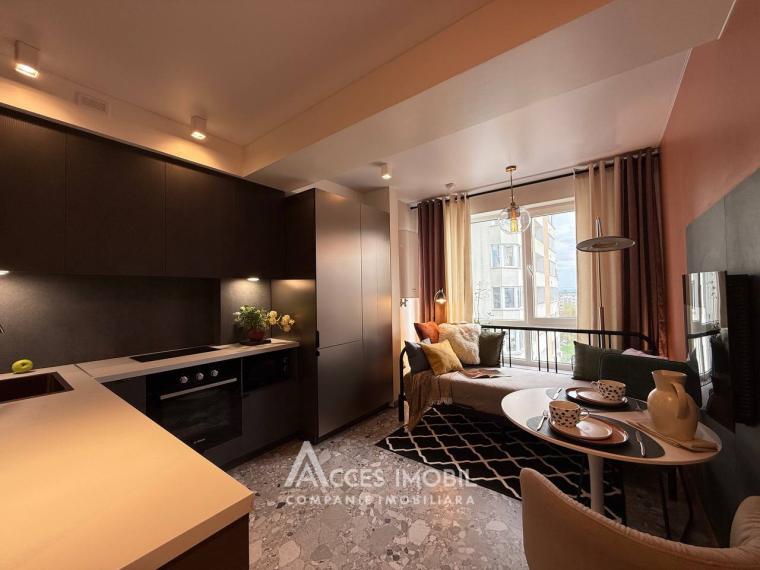 Braus! Chirie! Bloc Nou! Ciocana, bd. Mircea cel Bătrân, 1 cameră + living. Euroreparație!: 4