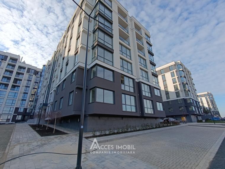 New Block! Durlesti, Regina Elizabeta Street, 1 room + living room. White version!: 0