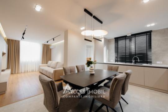 Bloc Nou! str. Nicolae Dimo, Durlești, 2 camere + living. Euroreparație!: 3