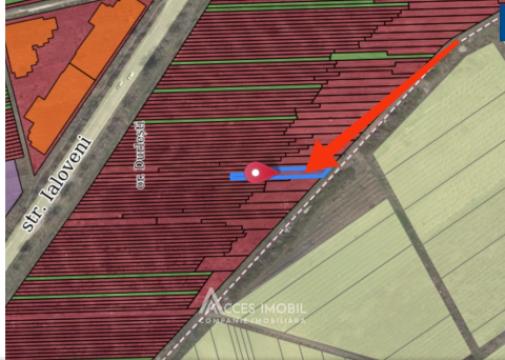 Сельскохозяйственный участок 2,4 соток! ул. Яловень, Дурлешты!: 2