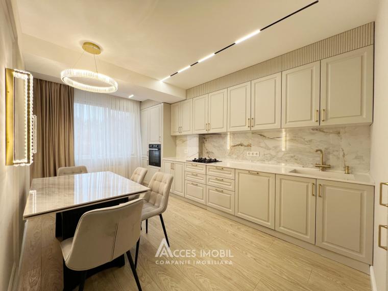 Basconslux! Чеканы, бул. Мирча чел Бэтрын, 2 комнаты + гостиная. Евроремонт!: 0