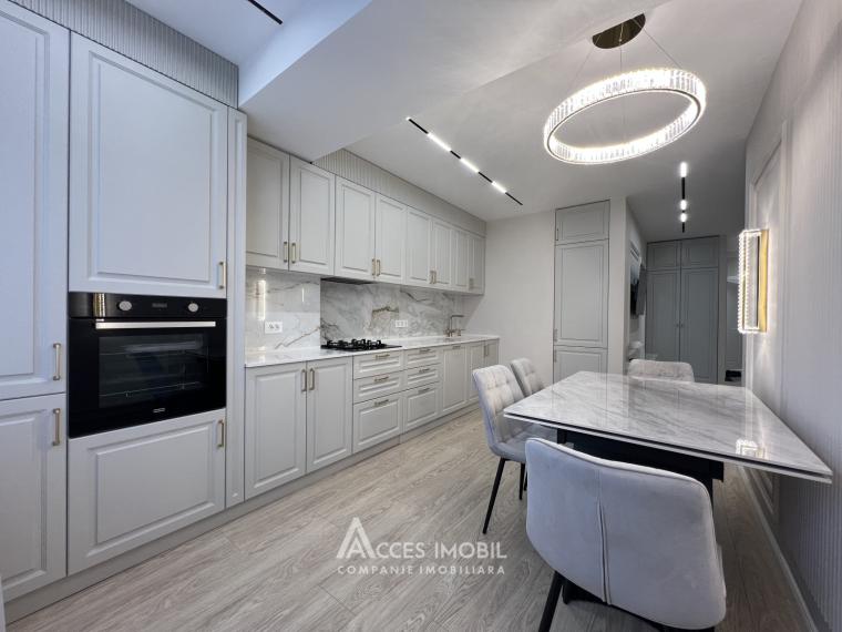 Basconslux! Чеканы, бул. Мирча чел Бэтрын, 2 комнаты + гостиная. Евроремонт!: 1