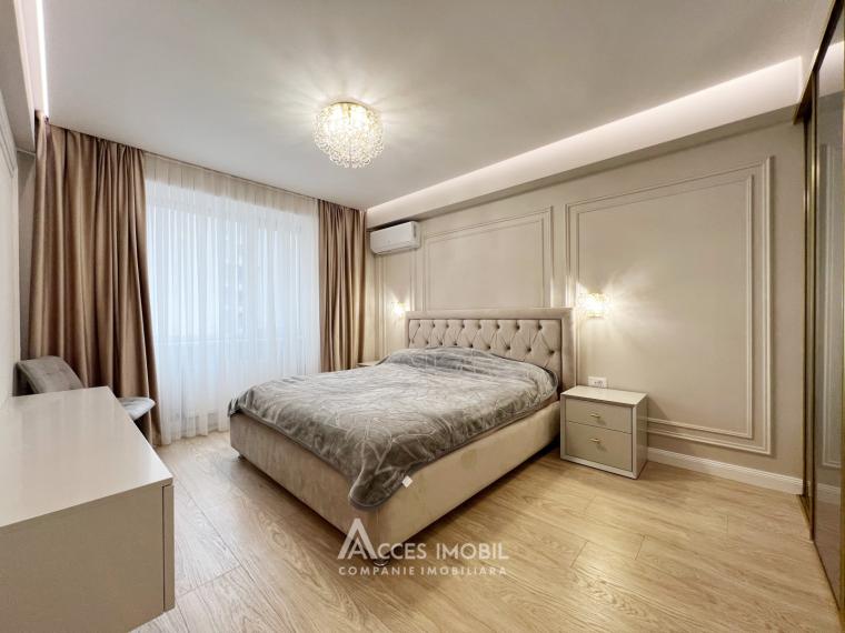 Basconslux! Чеканы, бул. Мирча чел Бэтрын, 2 комнаты + гостиная. Евроремонт!: 4