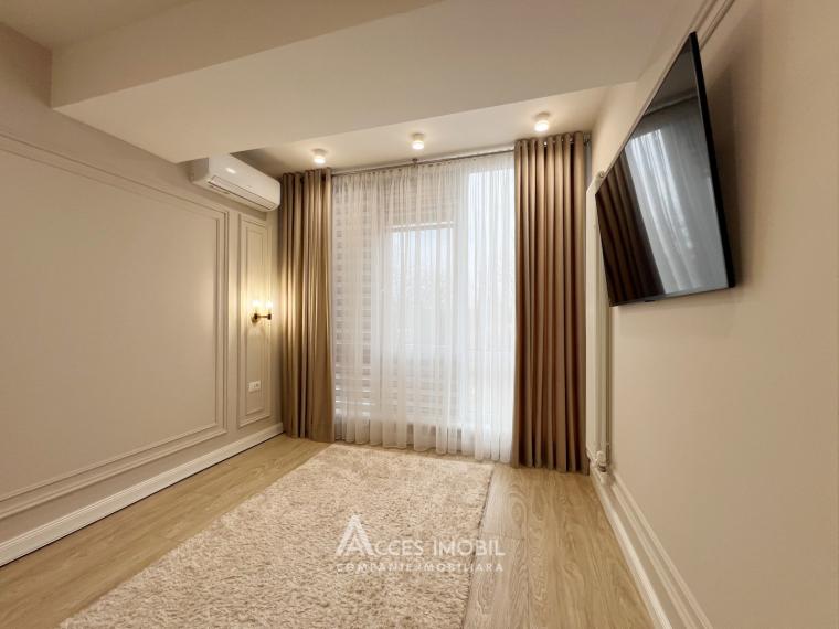 Basconslux! Чеканы, бул. Мирча чел Бэтрын, 2 комнаты + гостиная. Евроремонт!: 6