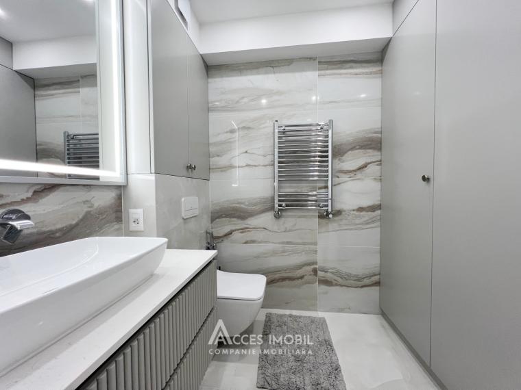 Basconslux! Чеканы, бул. Мирча чел Бэтрын, 2 комнаты + гостиная. Евроремонт!: 10