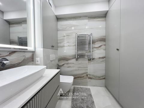 Basconslux! Чеканы, бул. Мирча чел Бэтрын, 2 комнаты + гостиная. Евроремонт!: 10