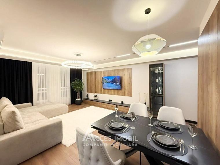 Penthouse! Braus! бул. Мирча чел Бэтрын, Чеканы, 2 комнаты + гостиная. Евроремонт!: 0