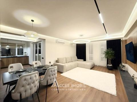 Penthouse! Braus! бул. Мирча чел Бэтрын, Чеканы, 2 комнаты + гостиная. Евроремонт!: 2