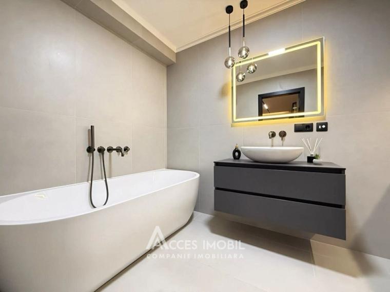 Penthouse! Braus! бул. Мирча чел Бэтрын, Чеканы, 2 комнаты + гостиная. Евроремонт!: 16