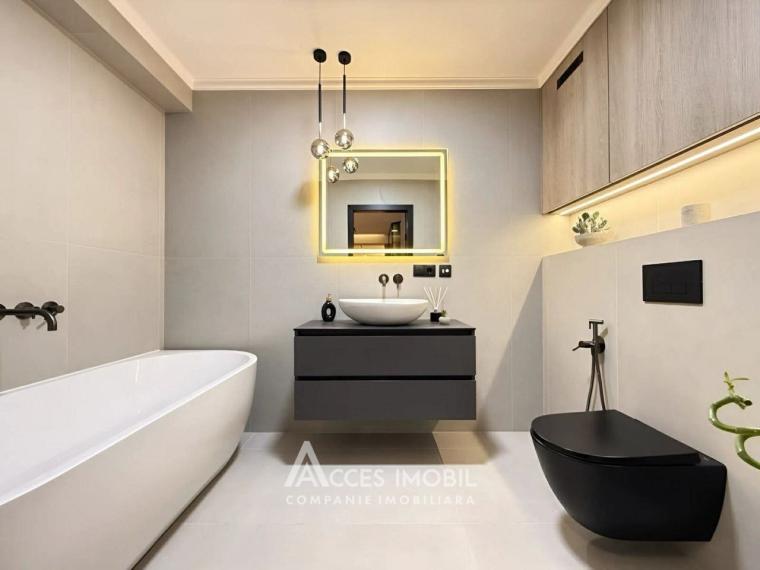 Penthouse! Braus! бул. Мирча чел Бэтрын, Чеканы, 2 комнаты + гостиная. Евроремонт!: 17