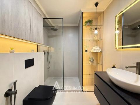 Penthouse! Braus! бул. Мирча чел Бэтрын, Чеканы, 2 комнаты + гостиная. Евроремонт!: 18