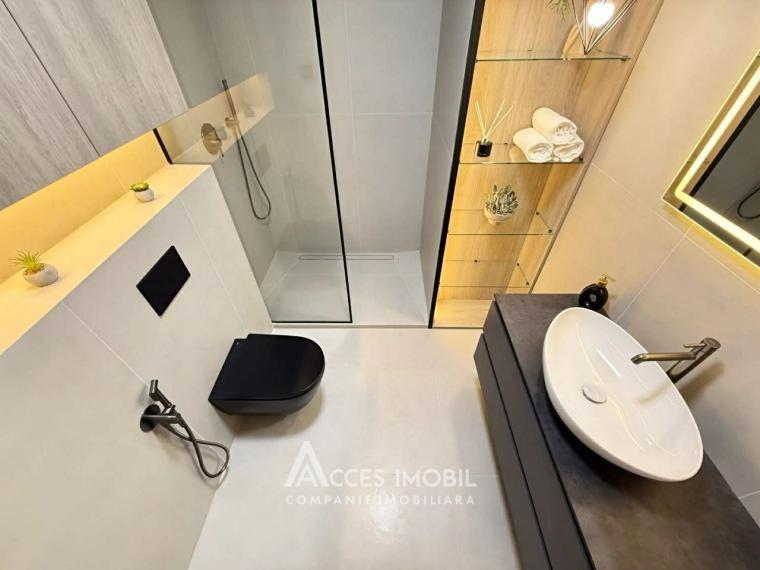 Penthouse! Braus! бул. Мирча чел Бэтрын, Чеканы, 2 комнаты + гостиная. Евроремонт!: 19